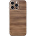 Natural Walnut Wood iPhone 16 Pro Max Skin