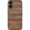 Natural Walnut Wood iPhone 16 Skin