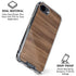 Natural Walnut Wood iPhone 16e Clear Case