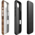 Natural Walnut Wood iPhone 16e Impact Case