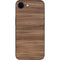 Natural Walnut Wood iPhone 16e Skin