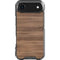 Natural Walnut Wood iPhone 17 Air Clear Case