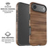 Natural Walnut Wood iPhone 17 Air Magsafe Impact Case
