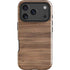 Natural Walnut Wood iPhone 17 Pro Impact Case