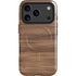 Natural Walnut Wood iPhone 17 Pro Magsafe Impact Case