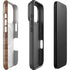 Natural Walnut Wood iPhone 17 Pro Magsafe Impact Case