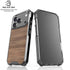Natural Walnut Wood iPhone 17 Pro Max Clear Case