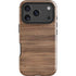 Natural Walnut Wood iPhone 17 Pro Max Impact Case