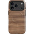 Natural Walnut Wood iPhone 17 Pro Max Magsafe Impact Case