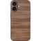 Natural Walnut Wood iPhone 17 Skin