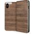 Natural Walnut Wood iPhone 8 Folio Case