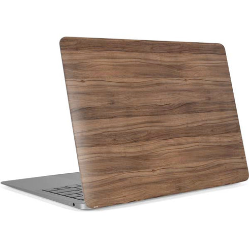 Natural Walnut Wood Apple MacBook Air Skin