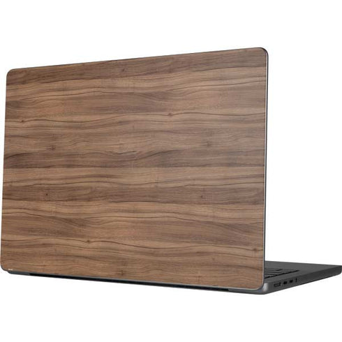 Natural Walnut Wood Apple MacBook Pro 14-inch Skin