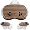 Natural Walnut Wood Meta Quest 3S Skin