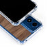 Natural Walnut Wood Moto G 5G (2024) Clear Case