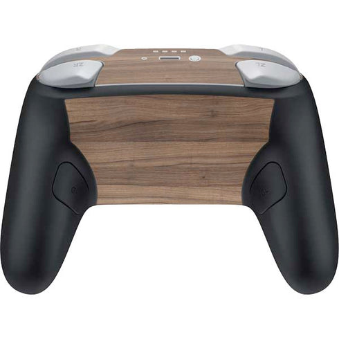 Natural Walnut Wood Nintendo Switch 2 (2025) Pro Controller Skin