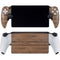 Natural Walnut Wood PlayStation Portal Remote Player Skin