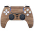 Natural Walnut Wood PlayStation PS5 Skins