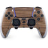 Natural Walnut Wood PS5 DualSense Edge Pro Controller Skin