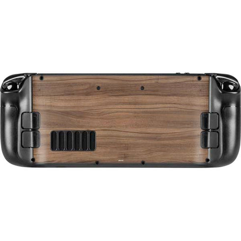 Natural Walnut Wood Steam Deck Handheld Gaming Computer OLED Skin