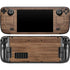 Natural Walnut Wood Steam Deck Handheld Gaming Computer Skin