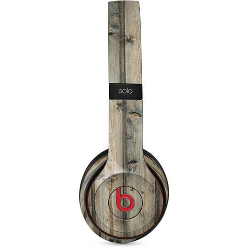 Natural Weathered Wood Beats Solo 3 Wireless Skin