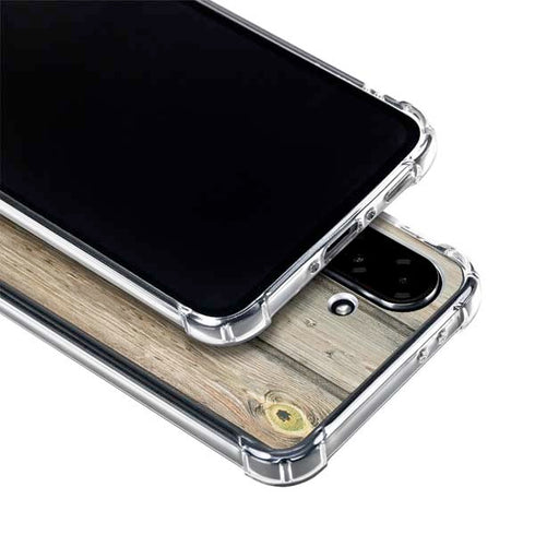 Natural Weathered Wood Galaxy A36 5G Clear Case