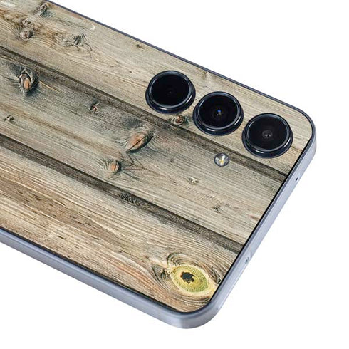 Natural Weathered Wood Galaxy A55 5G Skin