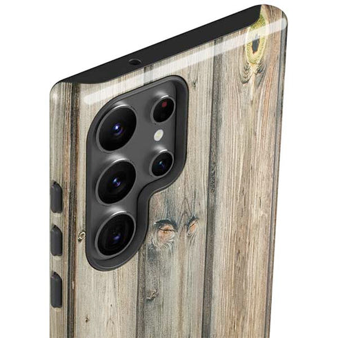 Natural Weathered Wood Galaxy S23 Ultra Pro Case