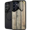 Natural Weathered Wood Galaxy S24 FE Kickstand Case