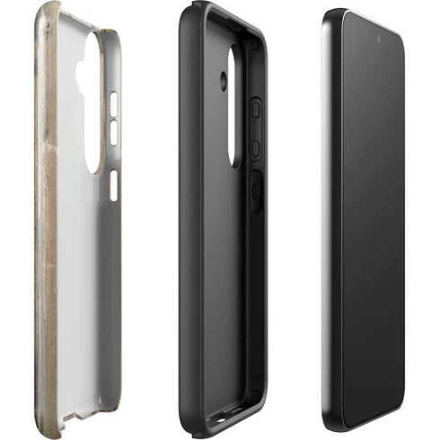 Natural Weathered Wood Galaxy S25 Impact Case