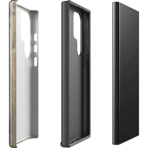 Natural Weathered Wood Galaxy S25 Ultra Impact Case