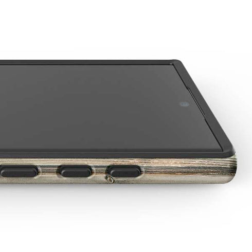 Natural Weathered Wood Galaxy S25 Ultra Impact Case