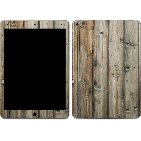 Natural Weathered Wood iPad Skins
