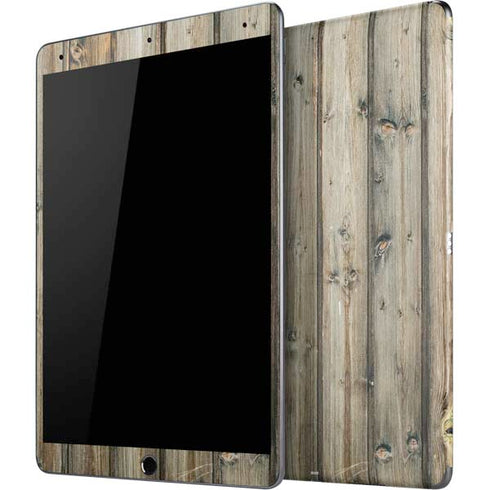 Natural Weathered Wood iPad Skins