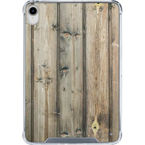 Natural Weathered Wood iPad 11th Gen (2025) Clear Case