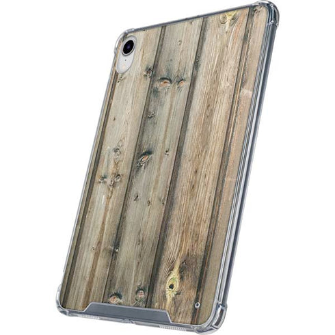 Natural Weathered Wood iPad 11th Gen (2025) Clear Case