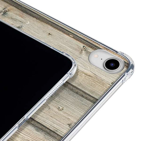 Natural Weathered Wood iPad 11th Gen (2025) Clear Case