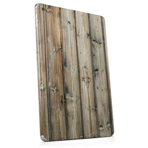 Natural Weathered Wood Apple iPad Skin
