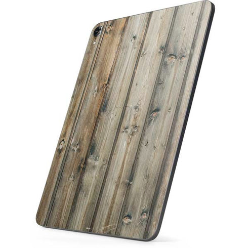 Natural Weathered Wood Apple iPad Pro Skin