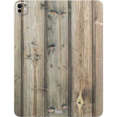 Natural Weathered Wood iPad Pro 13in M4 (2024) Skin