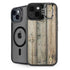 Natural Weathered Wood iPhone 14 Plus Kickstand Case