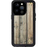Natural Weathered Wood iPhone 15 Pro Waterproof Case