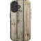 Natural Weathered Wood iPhone 16 Plus Impact Case