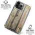Natural Weathered Wood iPhone 16 Pro Max Clear Case