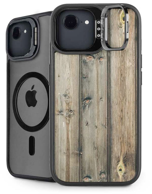 Natural Weathered Wood iPhone 16e Kickstand Case