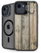 Natural Weathered Wood iPhone 16e Kickstand Case