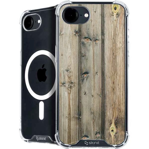 Natural Weathered Wood iPhone 16e MagSafe Case