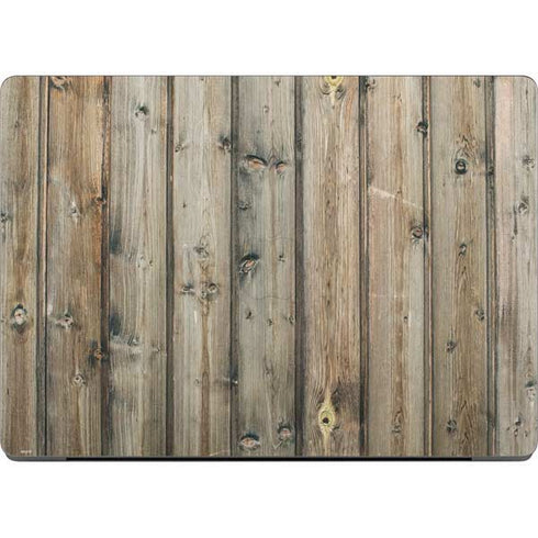 Natural Weathered Wood Apple MacBook Pro 14-inch Skin
