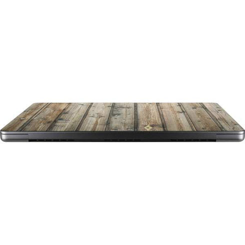 Natural Weathered Wood Apple MacBook Pro 14-inch Skin